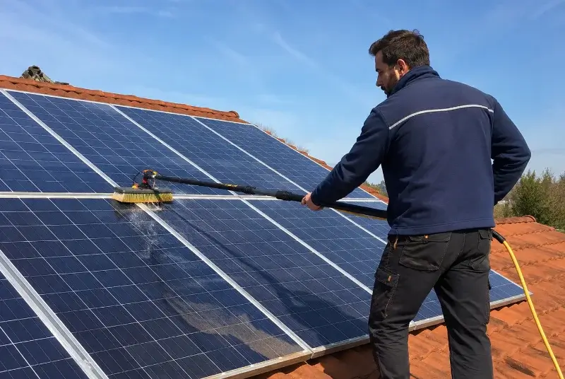 Nettoyage et entretien de panneaux solaires à Vivy